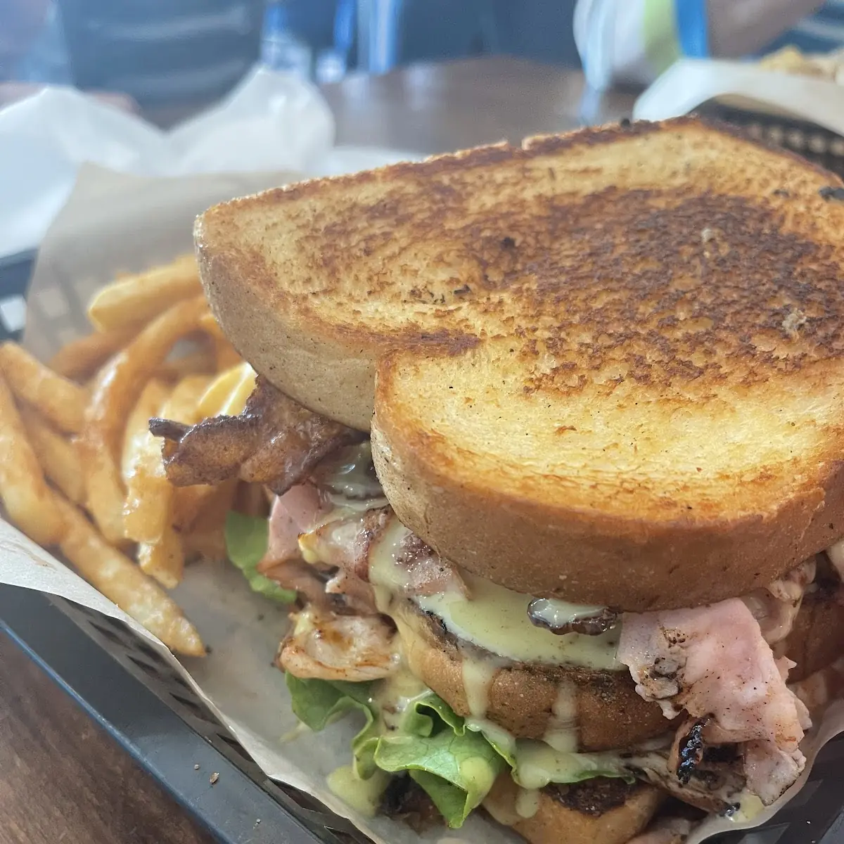 Smoked TJ Club Sandwich