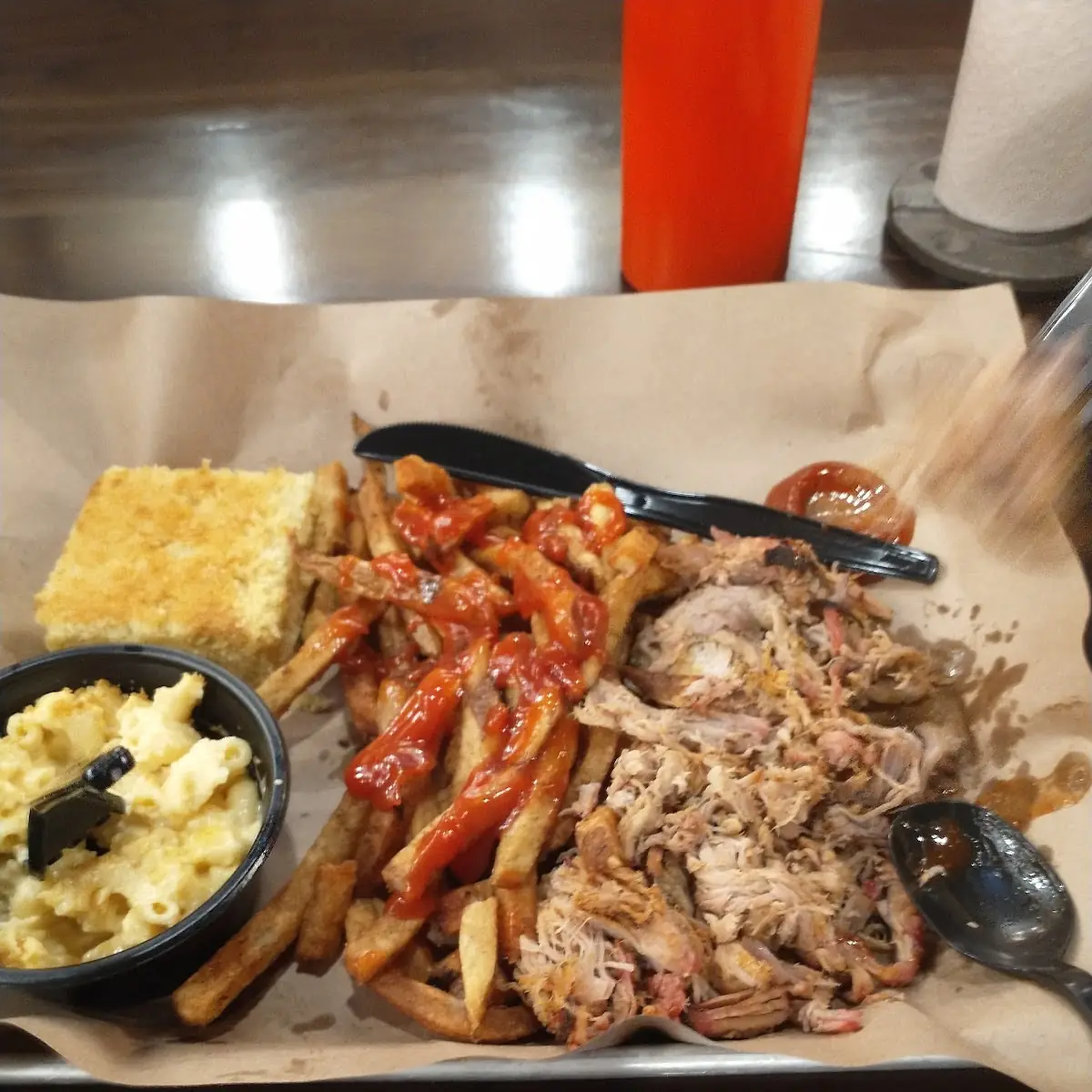 BBQ Pulled Pork Sandwich Platter