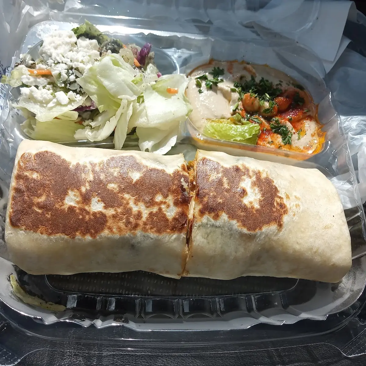 Spicy Chicken Wrap