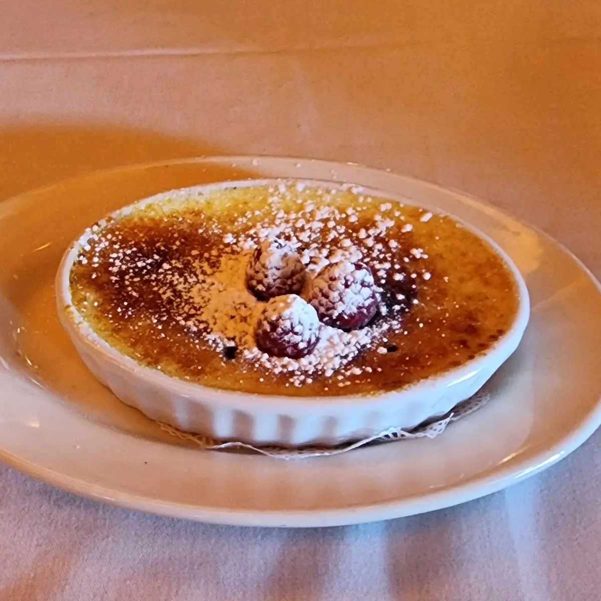 Vanilla Bean Crème Brulee