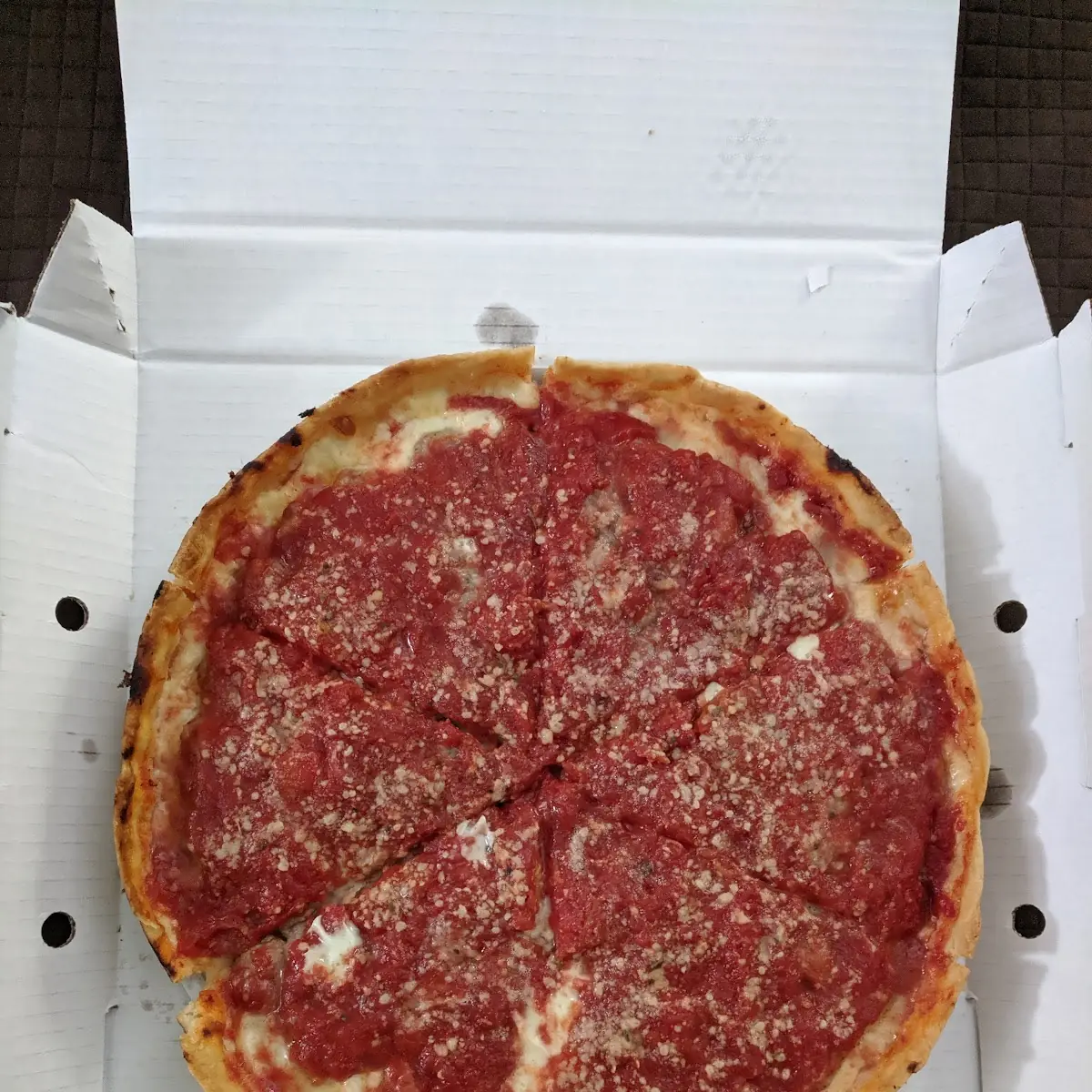 Deep Dish Cheese Pizza