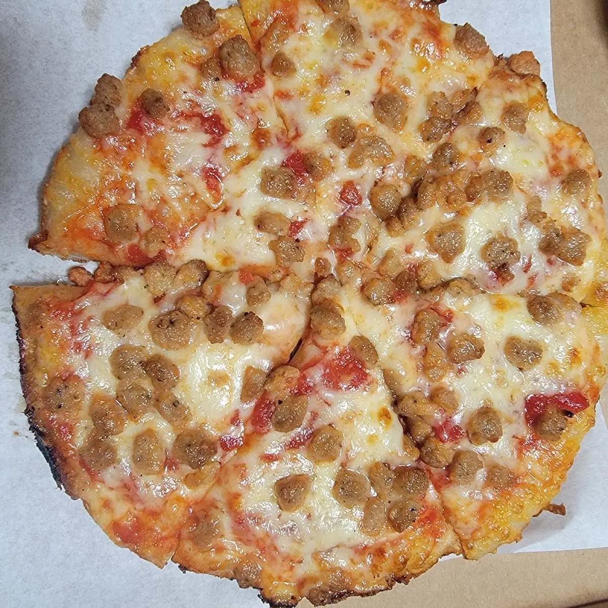 Sausage Pizza