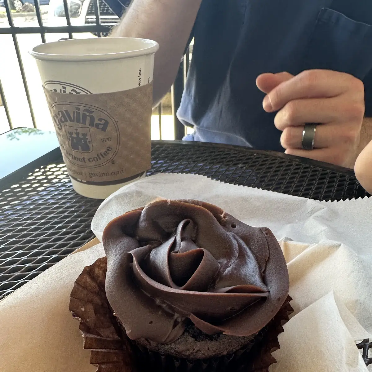 Chocolate Cupcake & Chocolate Iced