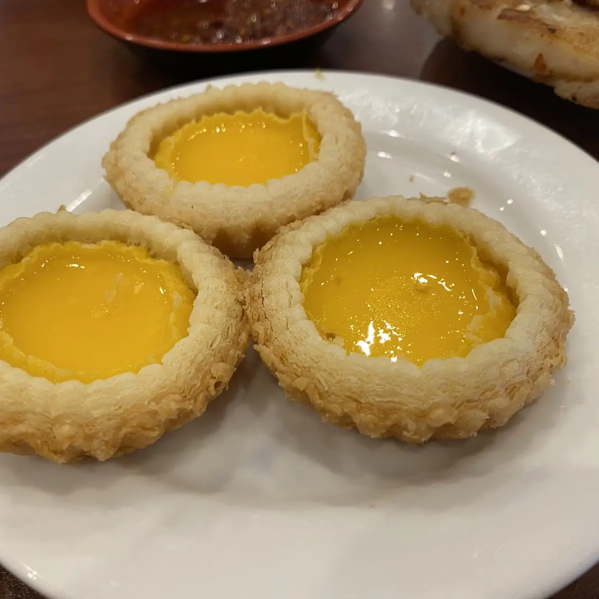 Egg Custard Sat Sun Only