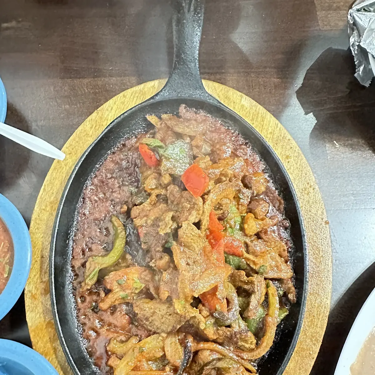 Sizzling Beef Fajitas and Sides