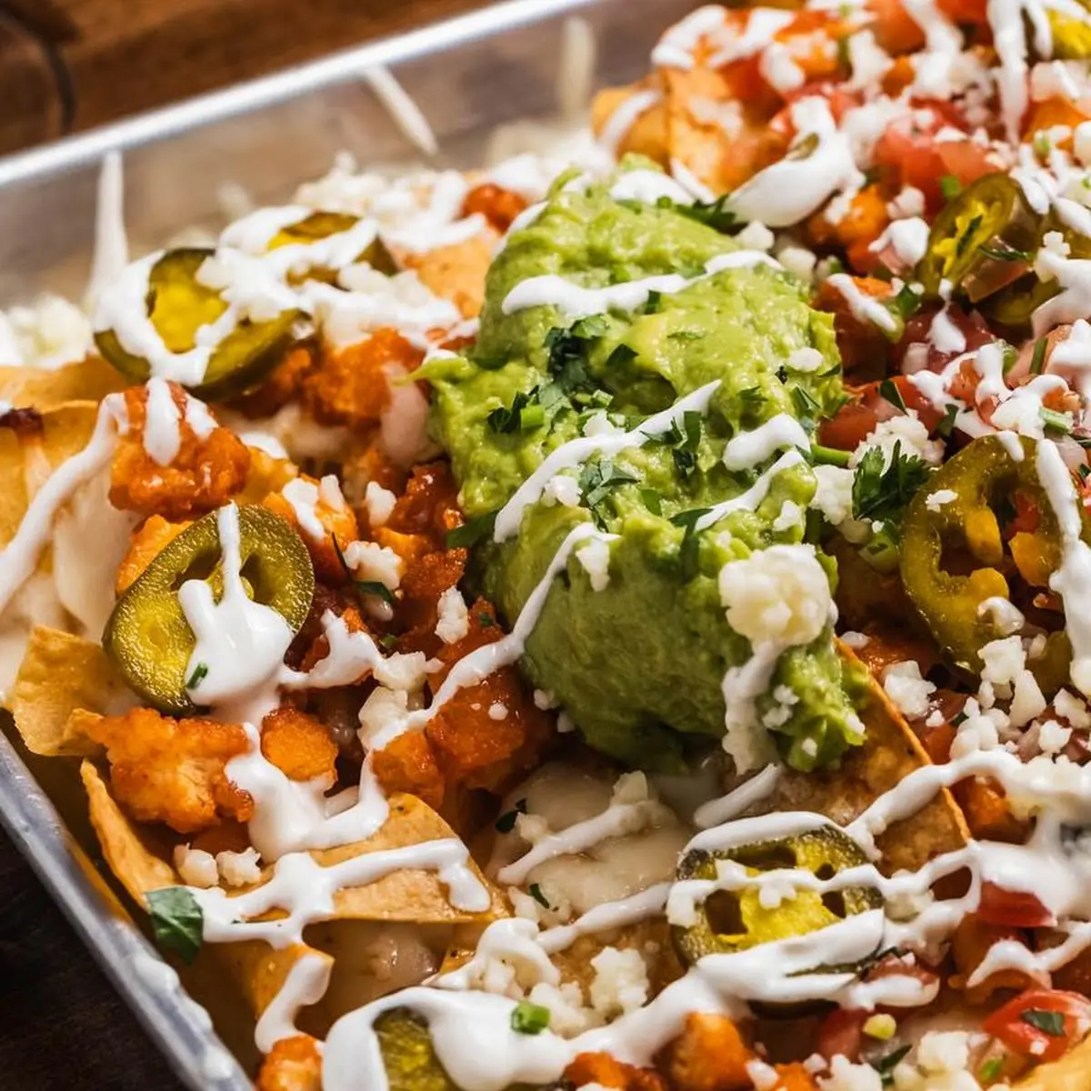 Buffalo Chicken Nachos