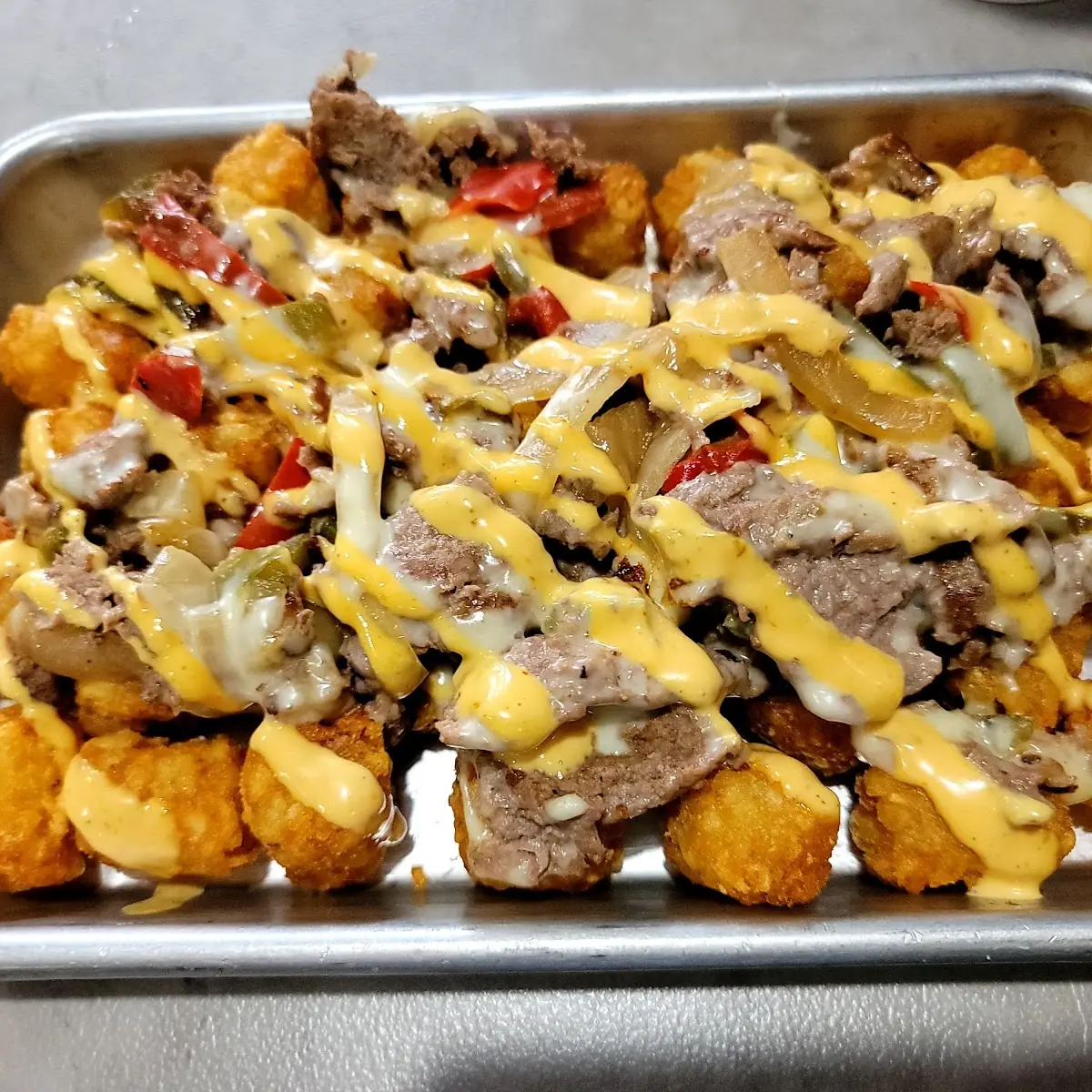 Pulled Pork on Tots