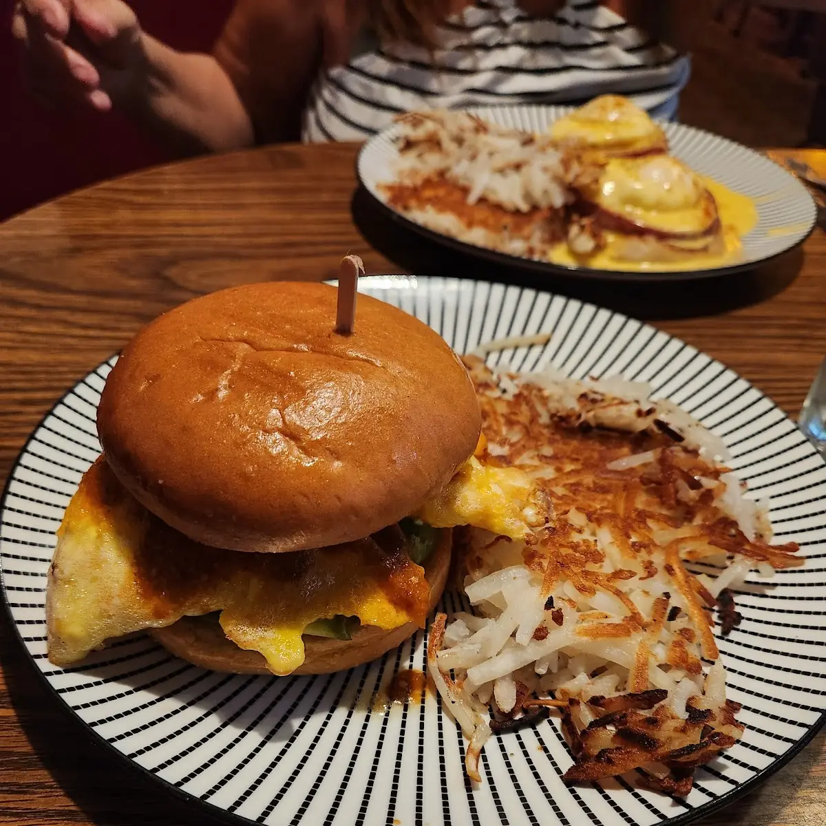 Breakfast Sandwich Without Meat
