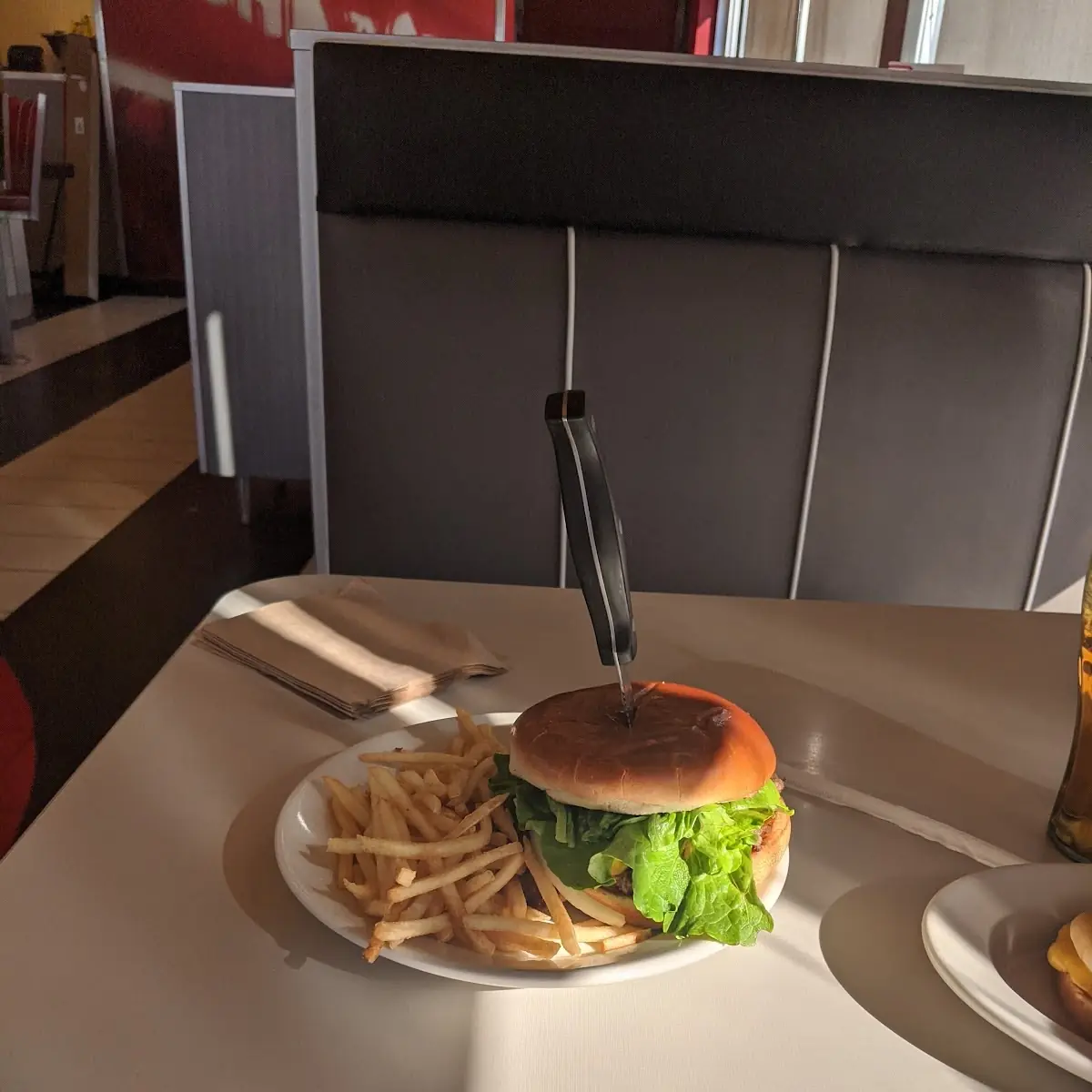 Classic Cheeseburger and Fries