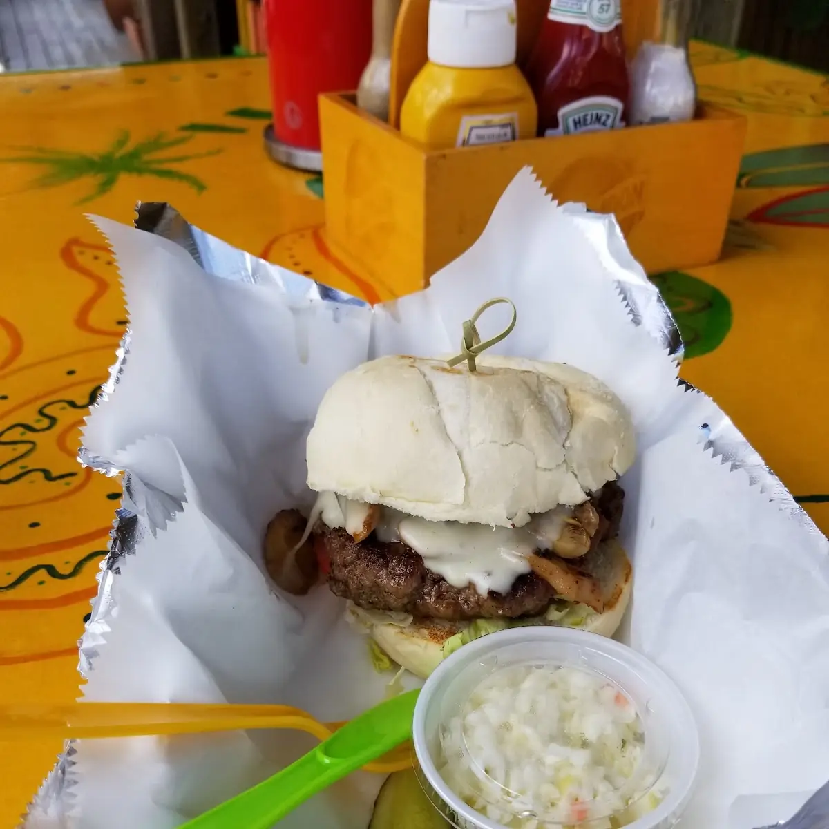 Swiss Mushroom Burger