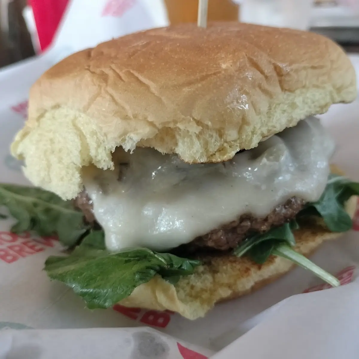 Mushroom Swiss Burger