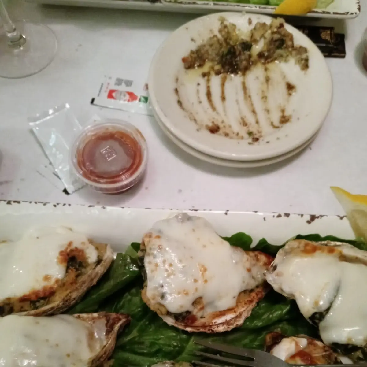 Oysters Rockefeller