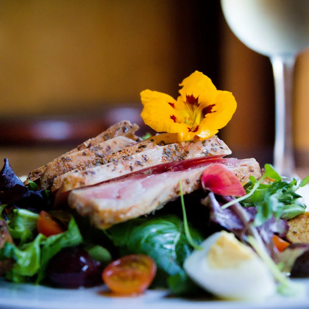 Smoked Salmon Nicoise Salad