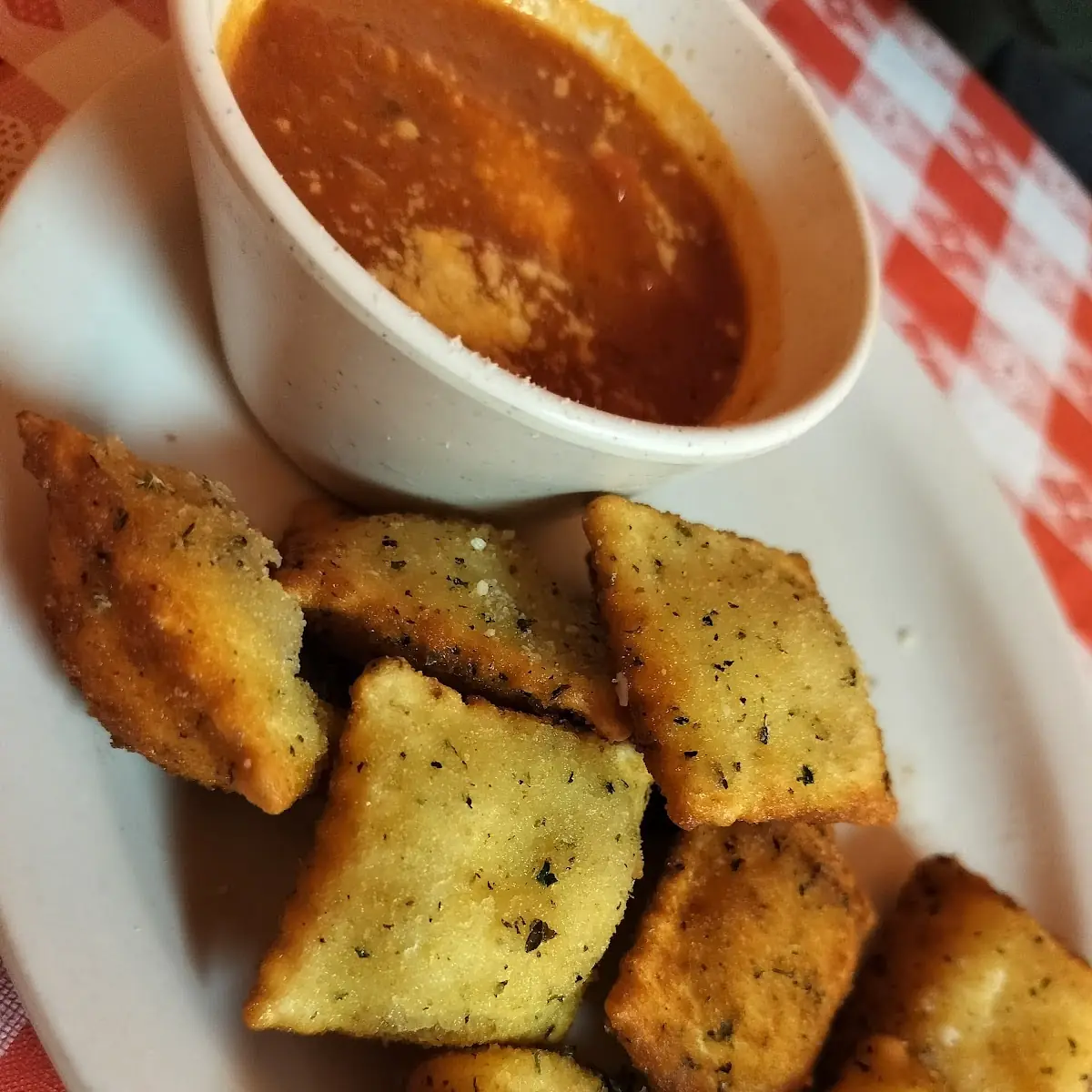 Fried Ravioli Appetizer