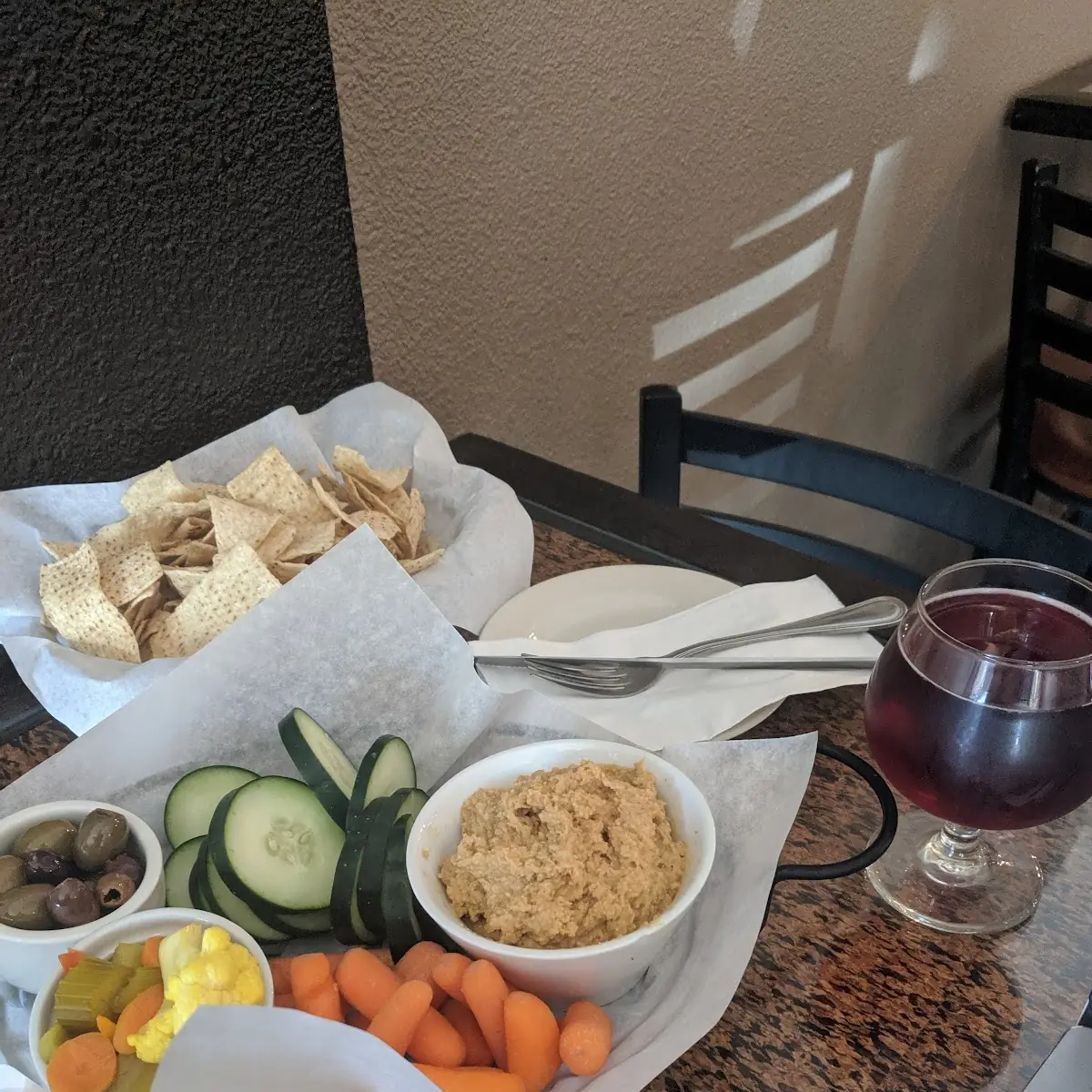 Hummus Plate