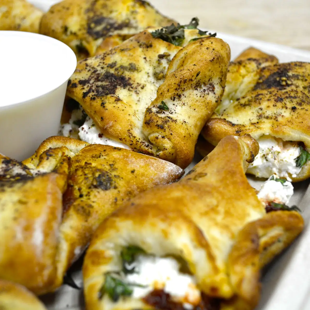 Feta Cheese-Harissa Pies