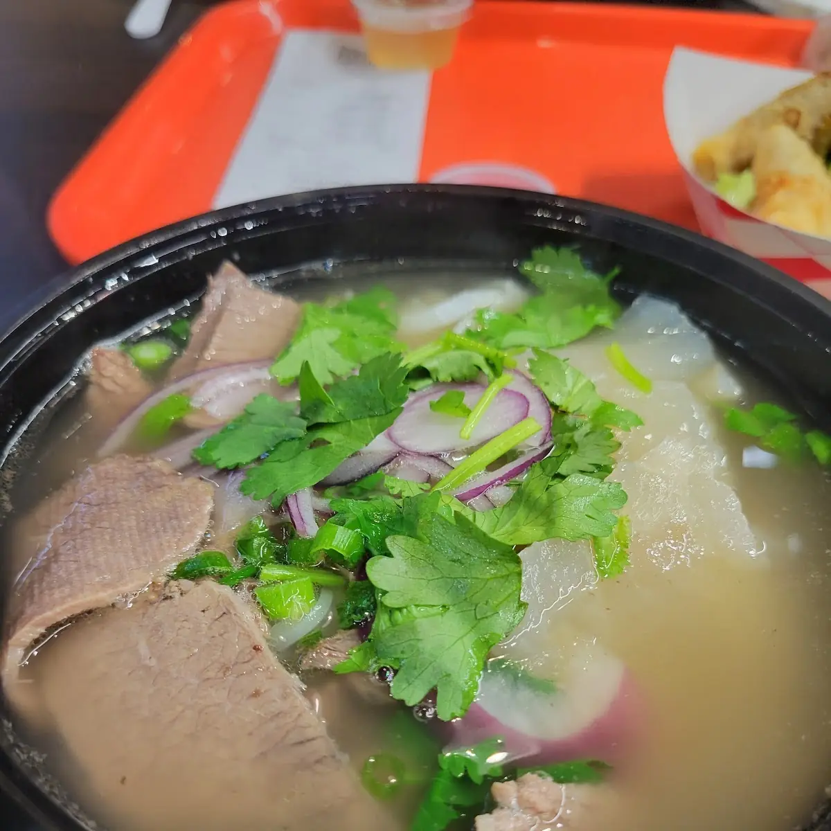Brisket and Tendon Pho