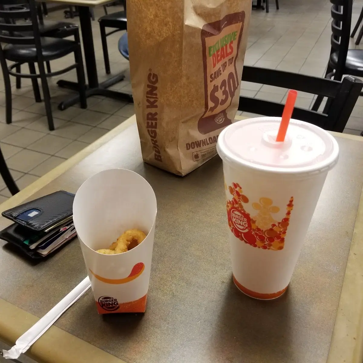 Onion Rings and Coke