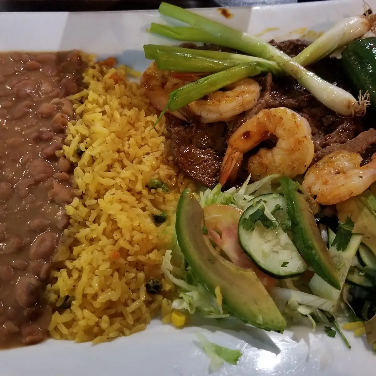 Shrimp Camaron Fajitas