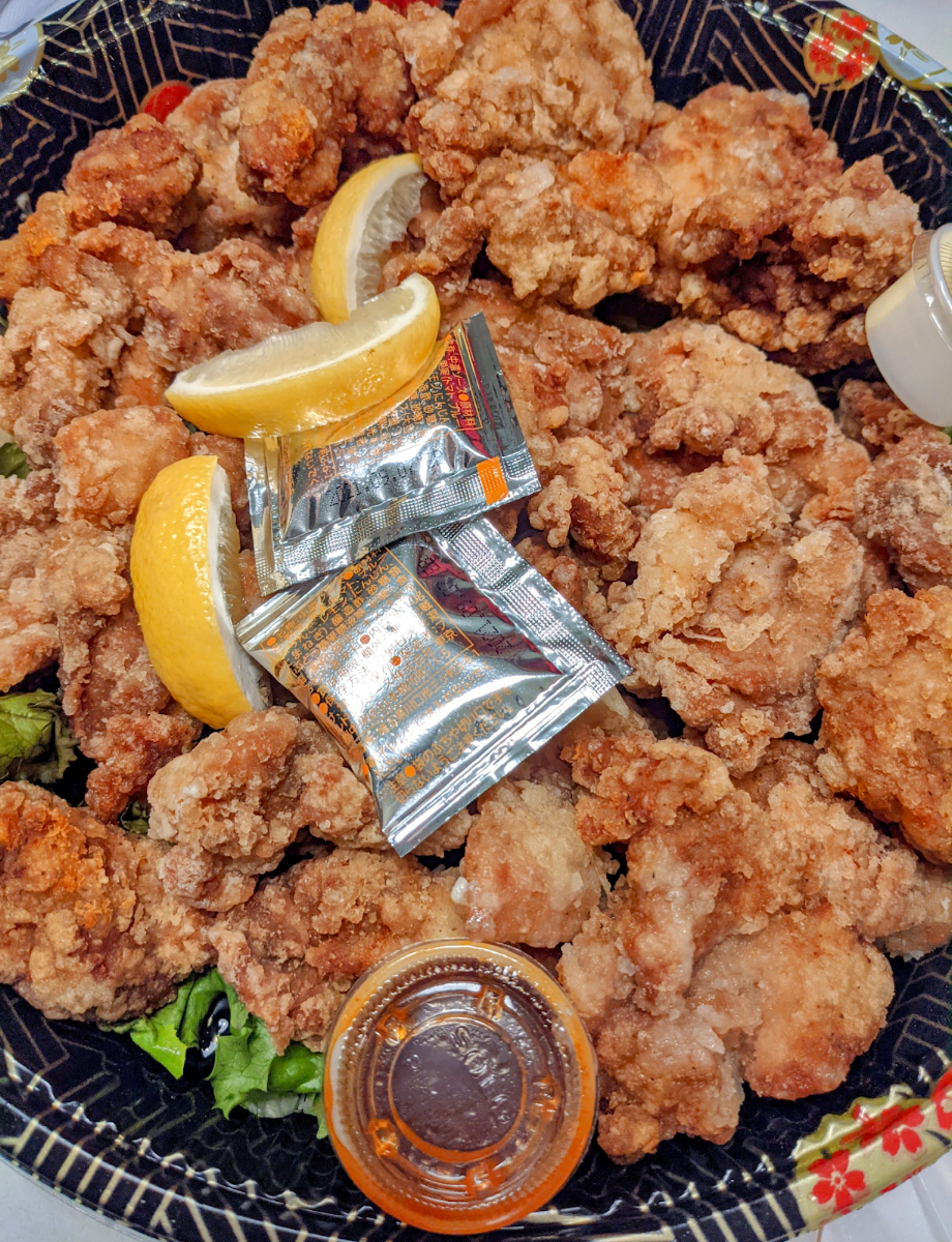 Chicken Karaage Party Tray, Takeya Sushi