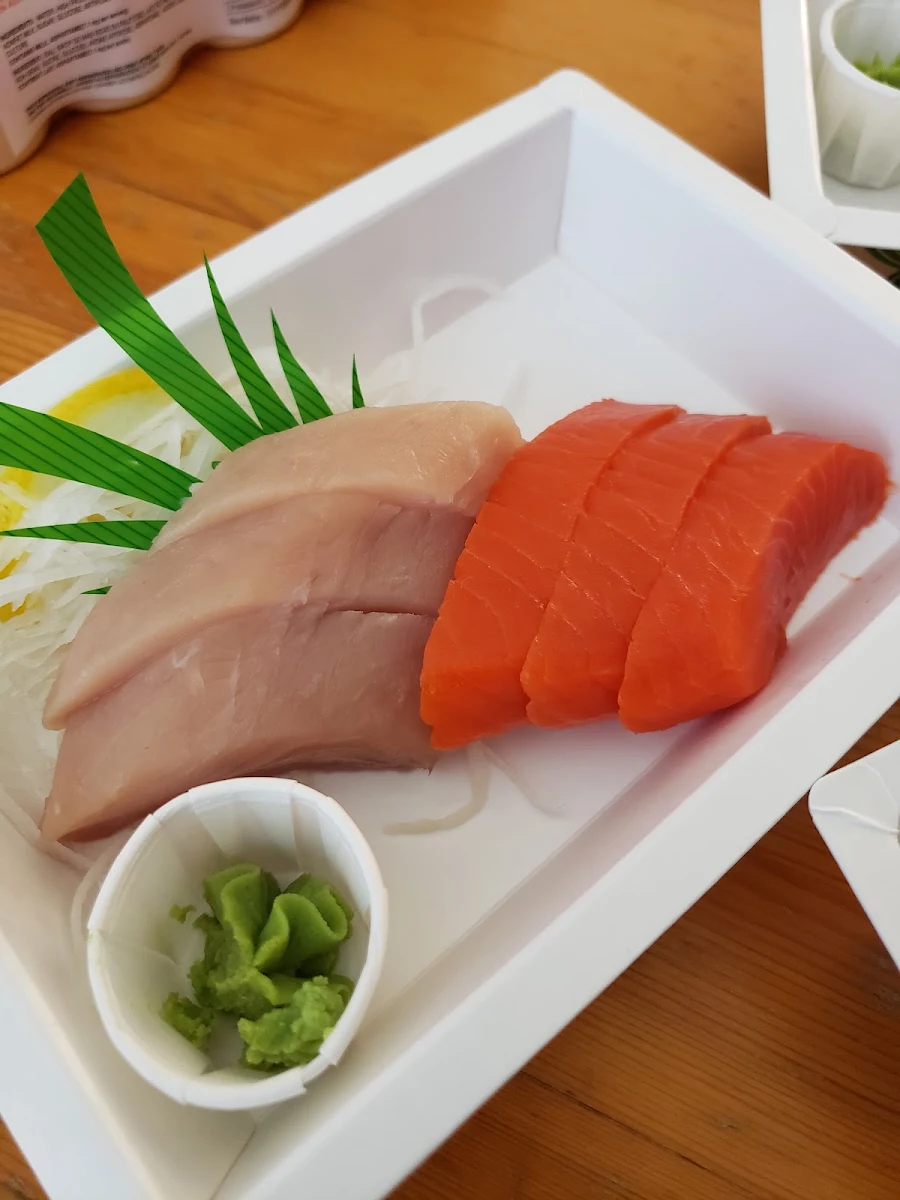 Salmon&Tuna Sashimi, Takeya Sushi