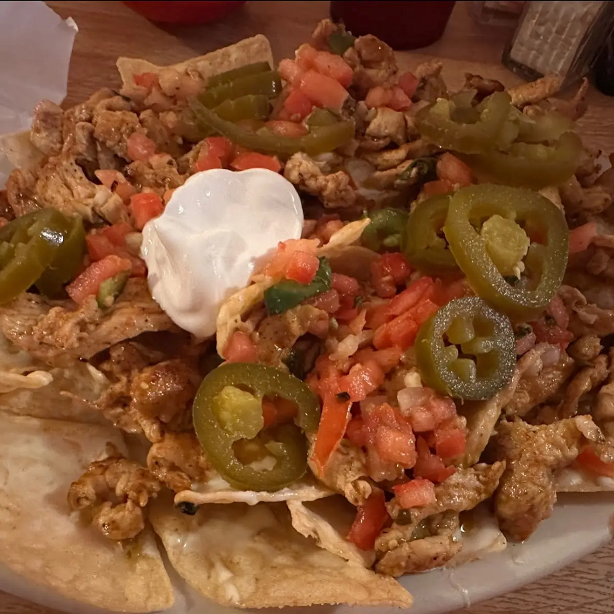 Lunch Chicken Nachos