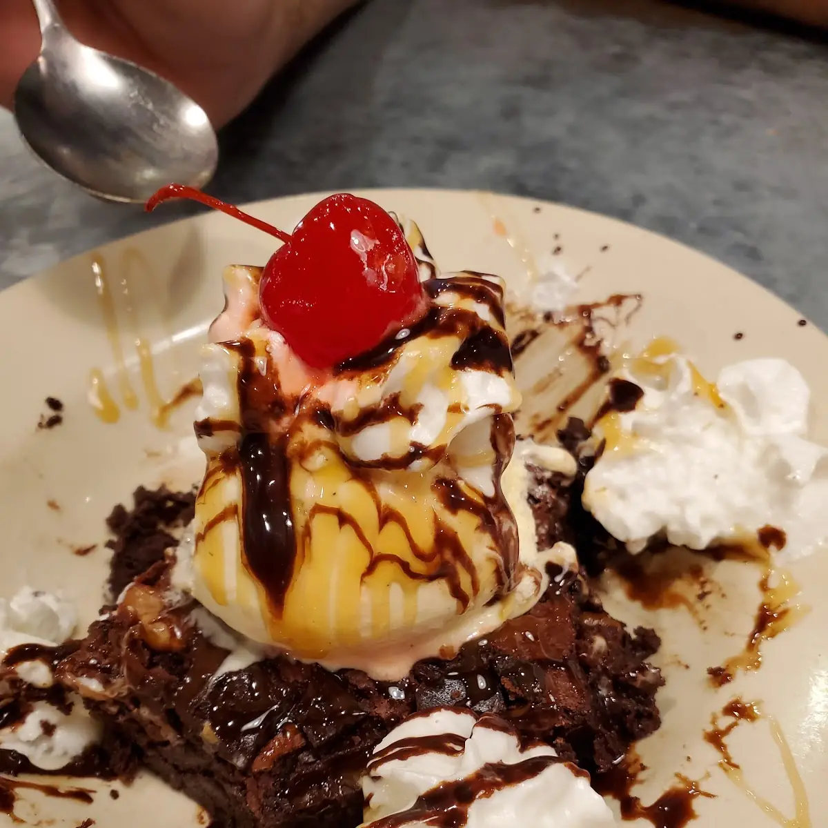 Brownie Sundae