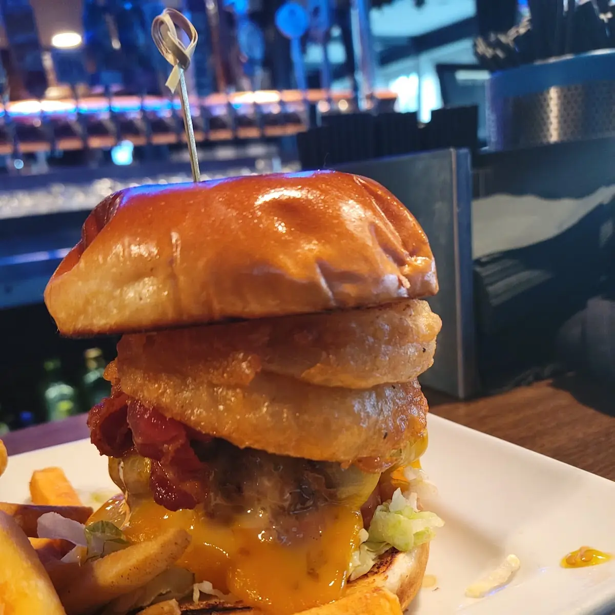 Smoke Stack with Fries