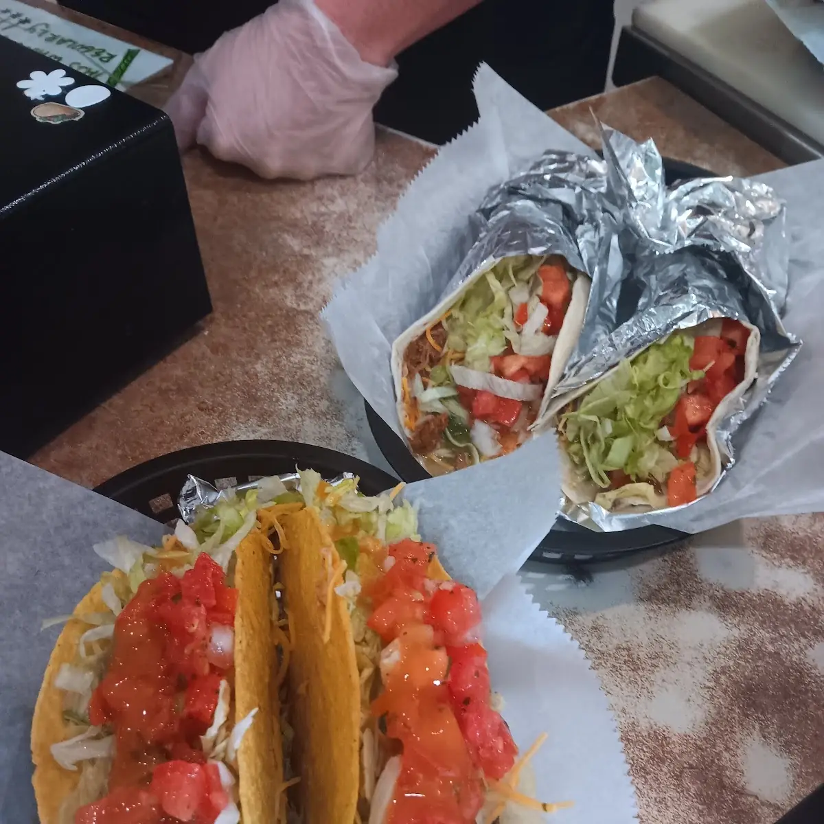 Two Beef Tacos