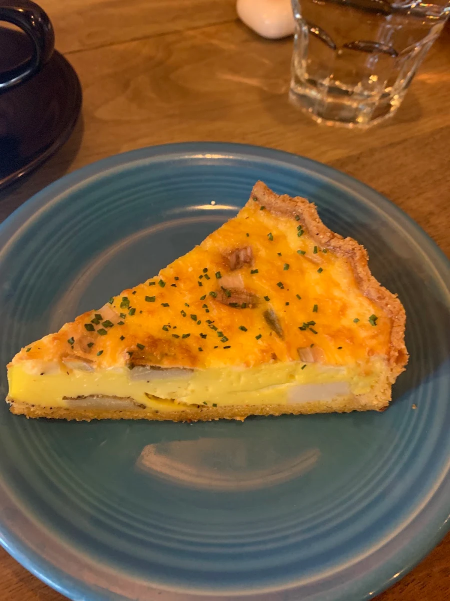 Goat Cheese Quiche