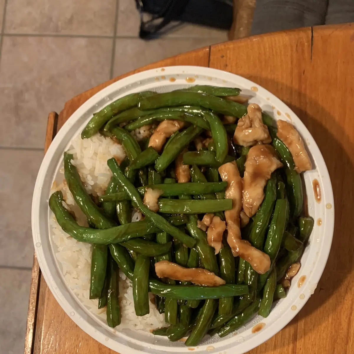 Chicken w String Beans