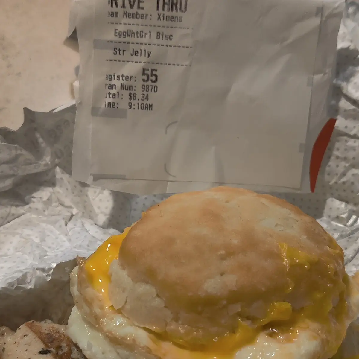 Egg White Grilled with Different Bread Bun