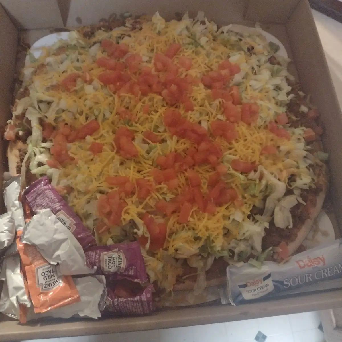 Taco Pizza