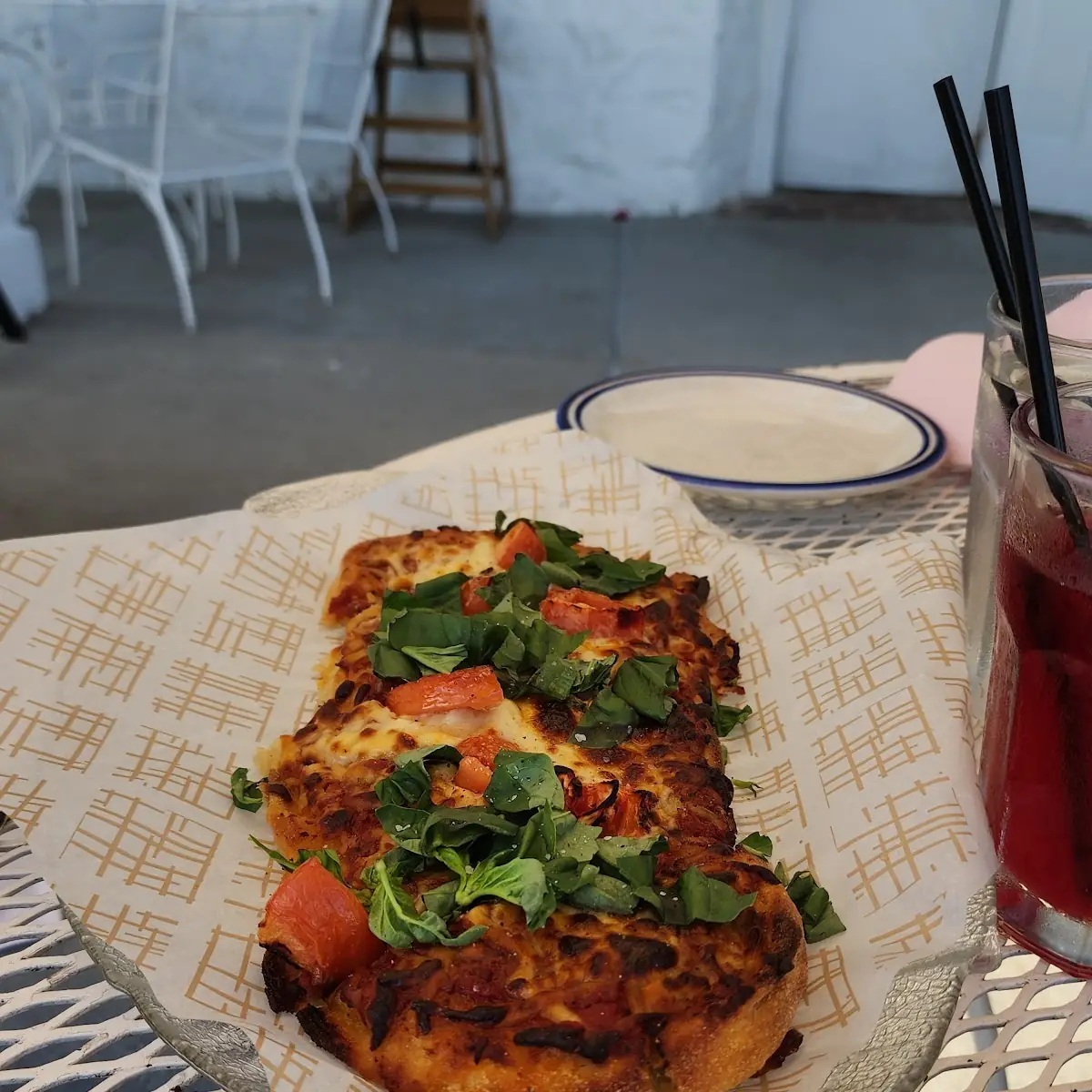 Tomato Basil Flatbread