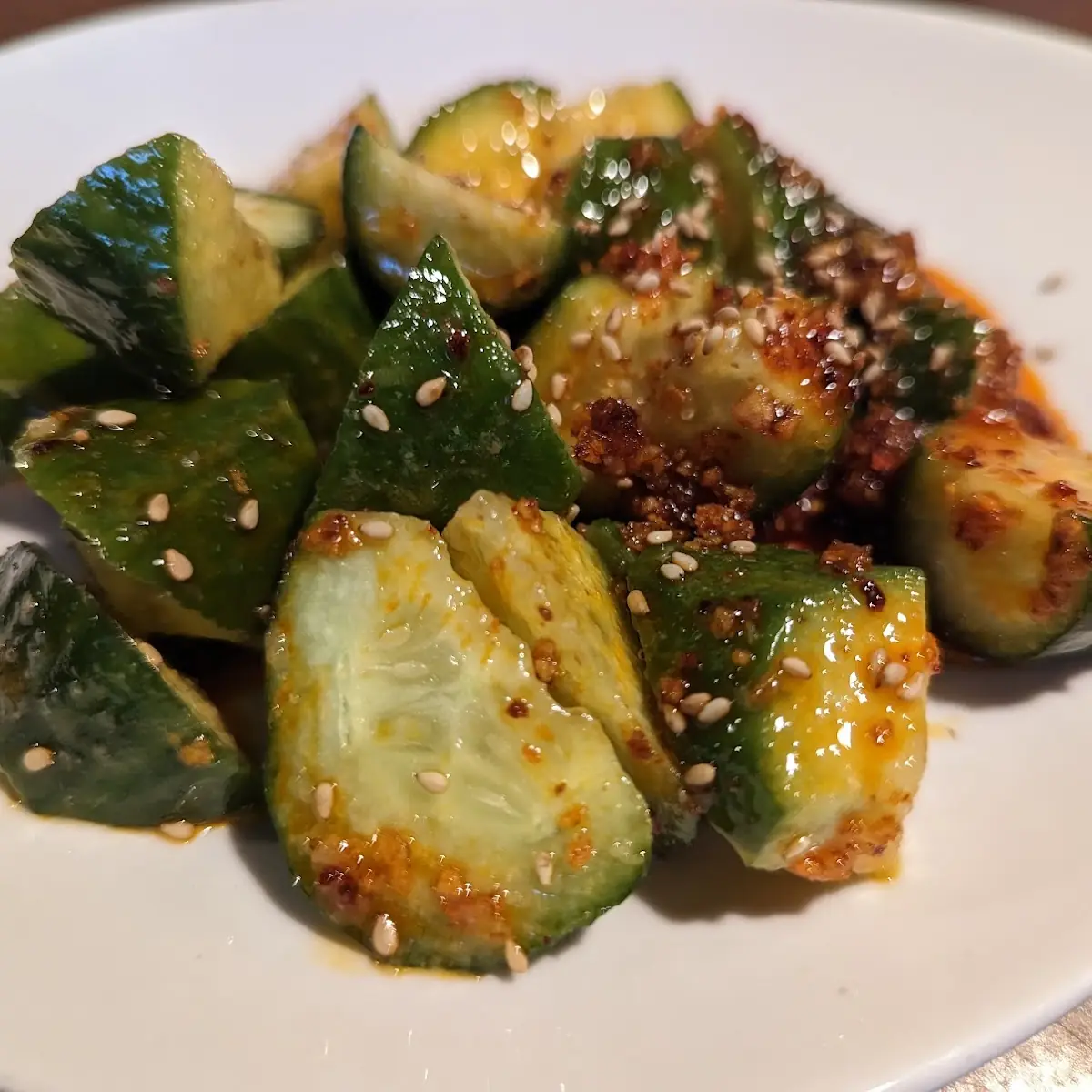 Spicy Cucumber Salad