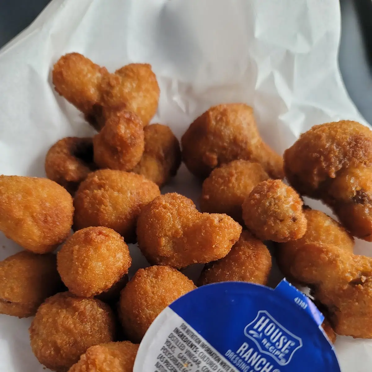 Fried Mushrooms w Ranch