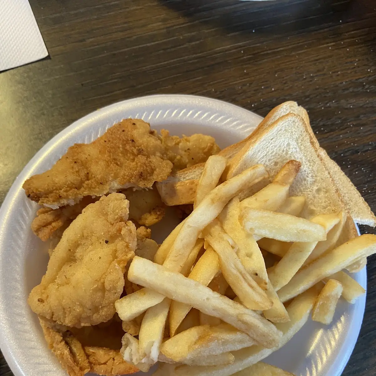 Fried Shrimp Fried Fish Platter