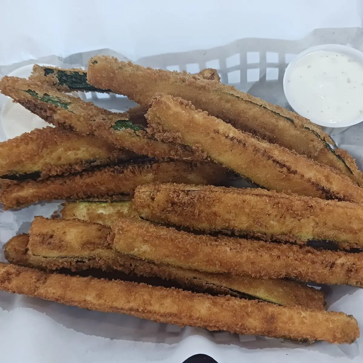 Fried Zucchini Spears
