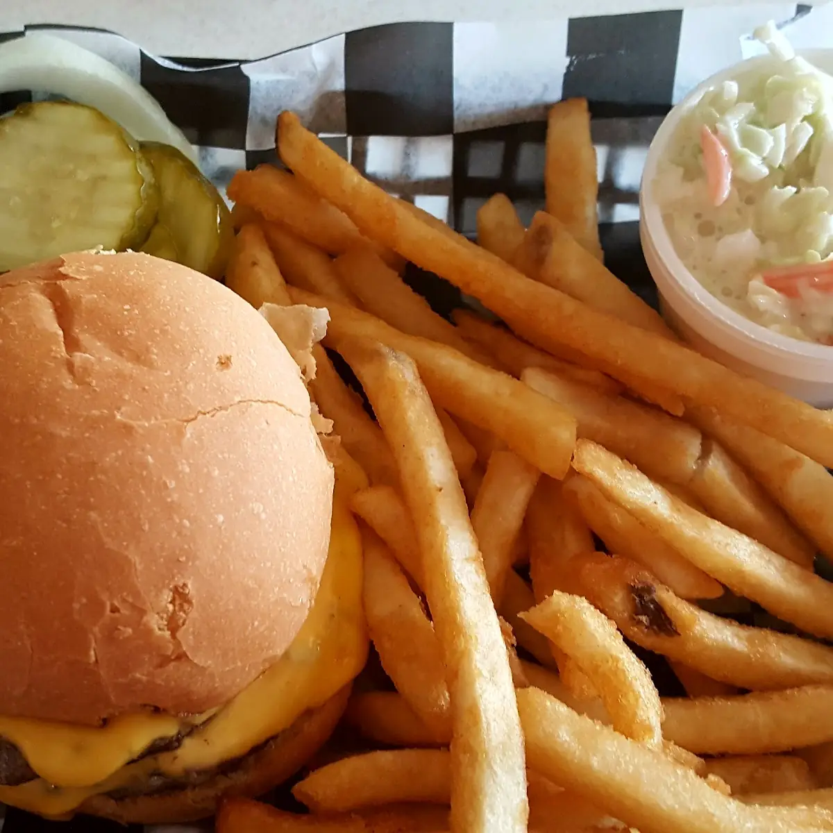 Double Cheeseburger with Fries 1