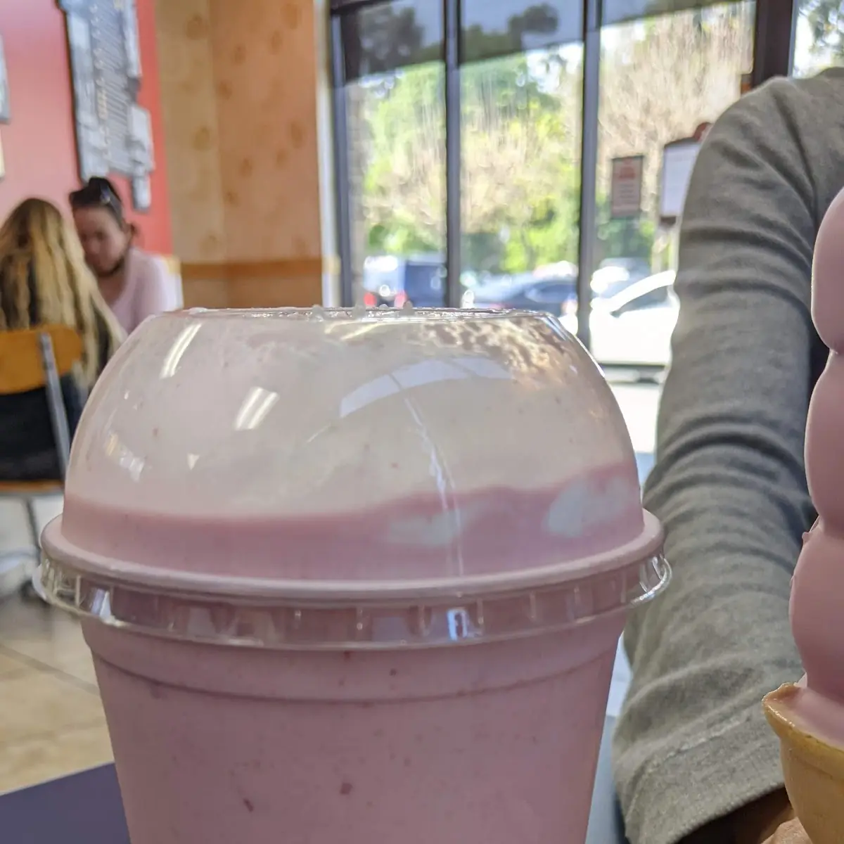 Large Strawberry Milkshake