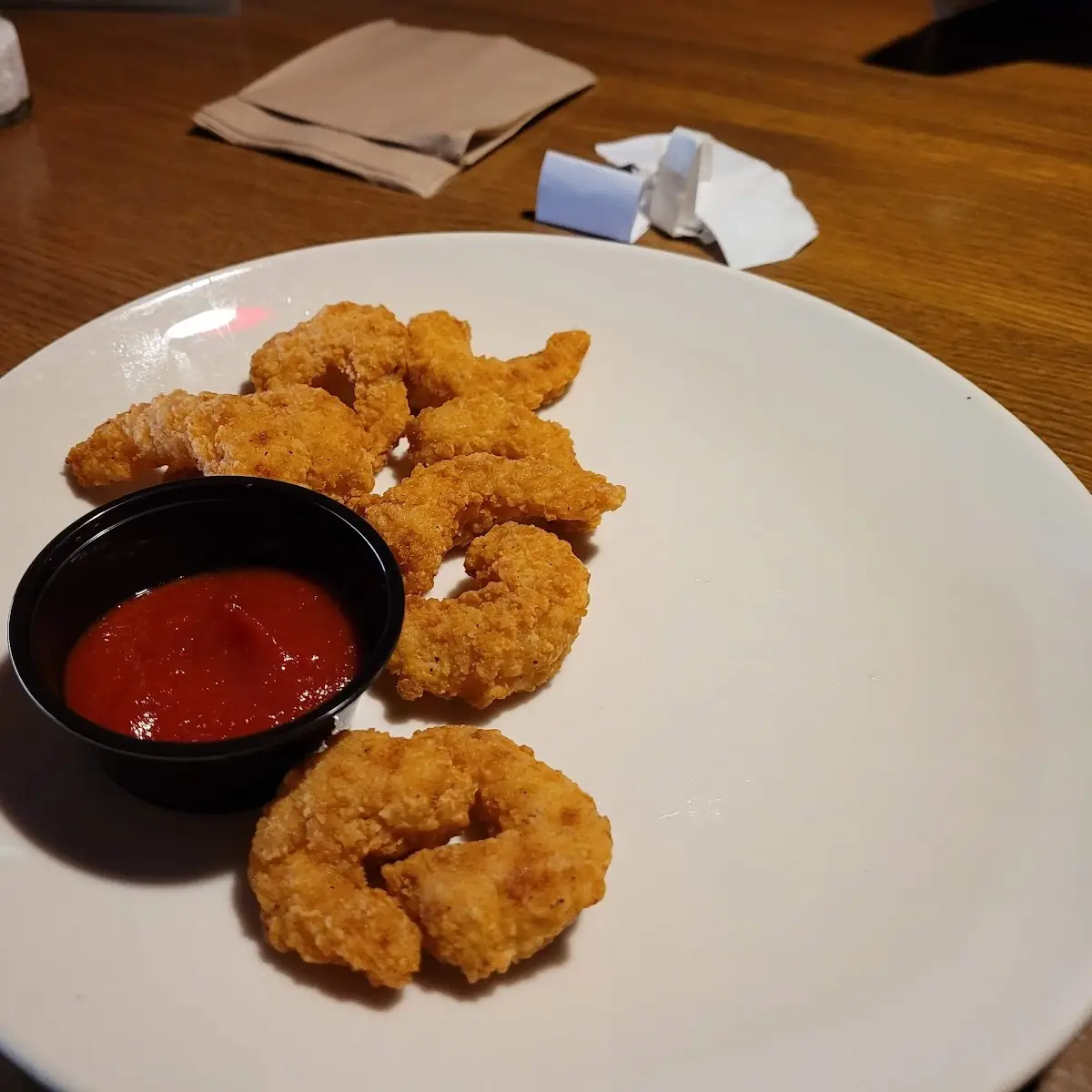 Fried Shrimp &Cocktail Sauce