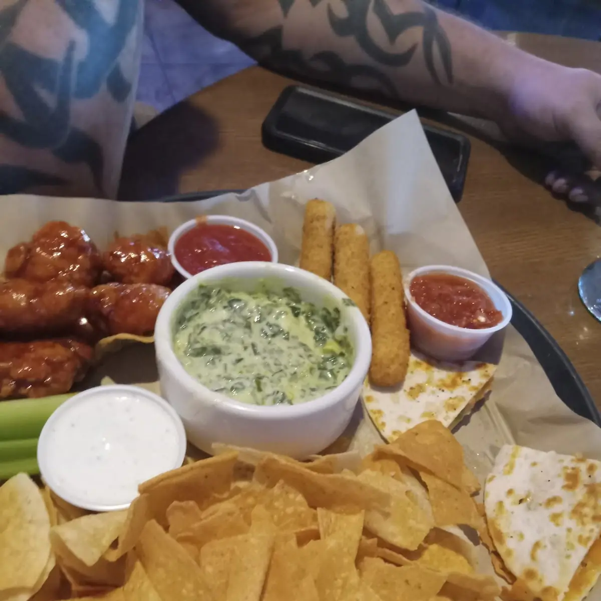 Sampler Platter