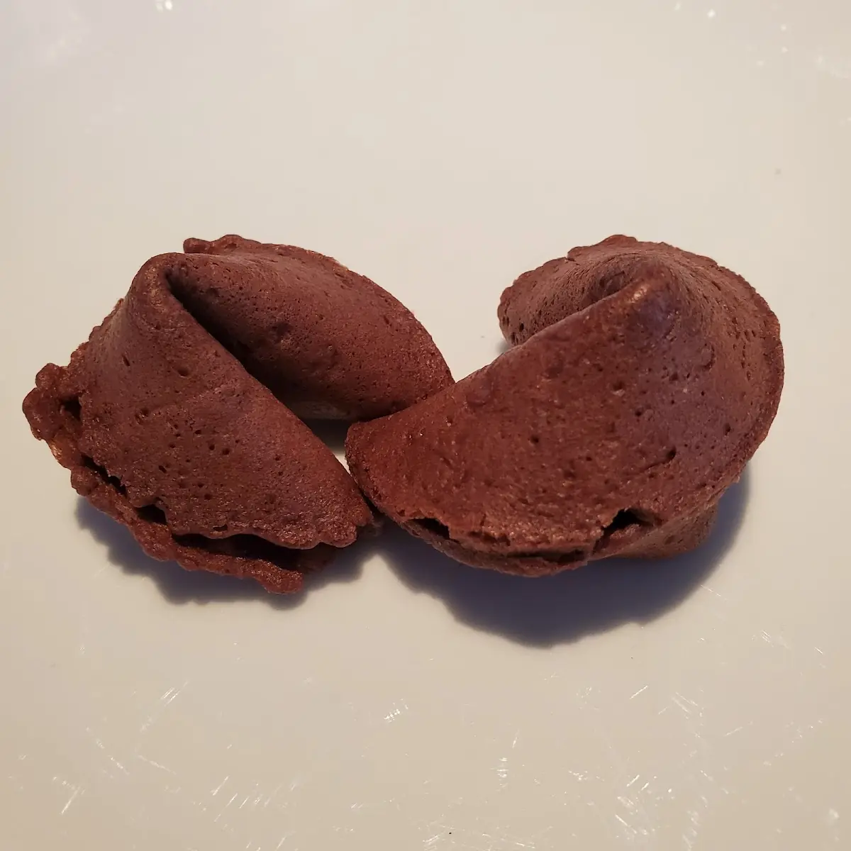 Chocolate Fortune Cookies