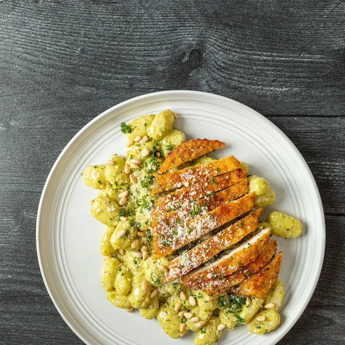 Honey Garlic Chicken with Mac & Cheese
