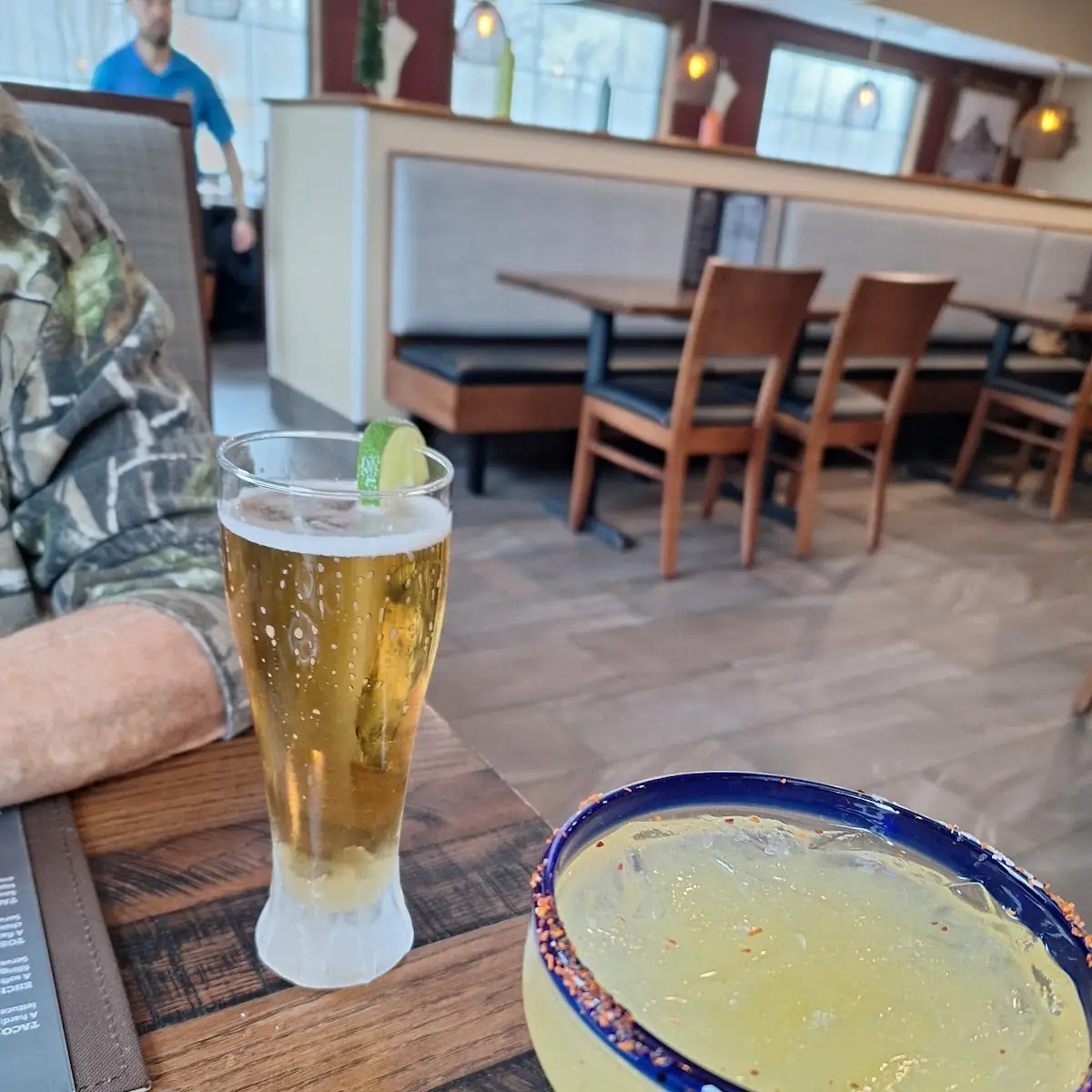 House Margarita & Draft Beer