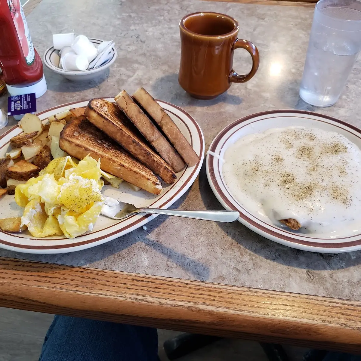 Chicken Fried Steak and Eggs