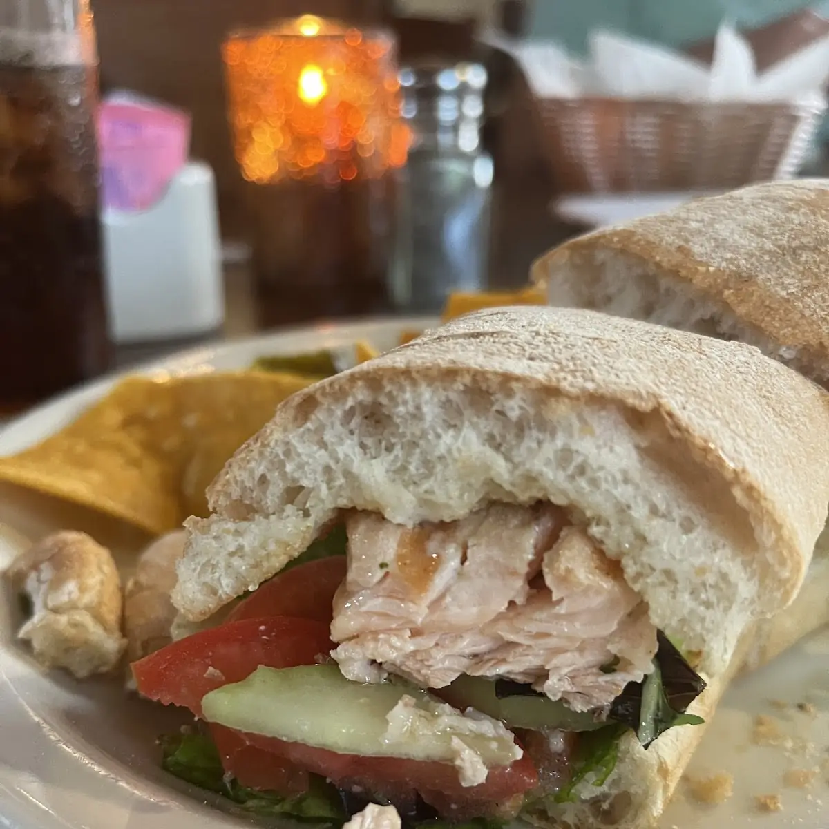 Salmon Sandwich