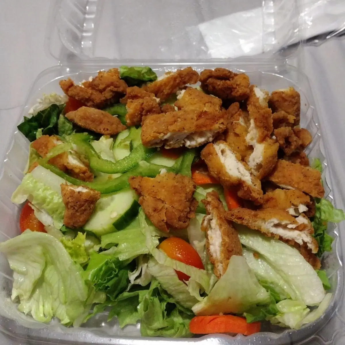 Crispy Chicken Salad