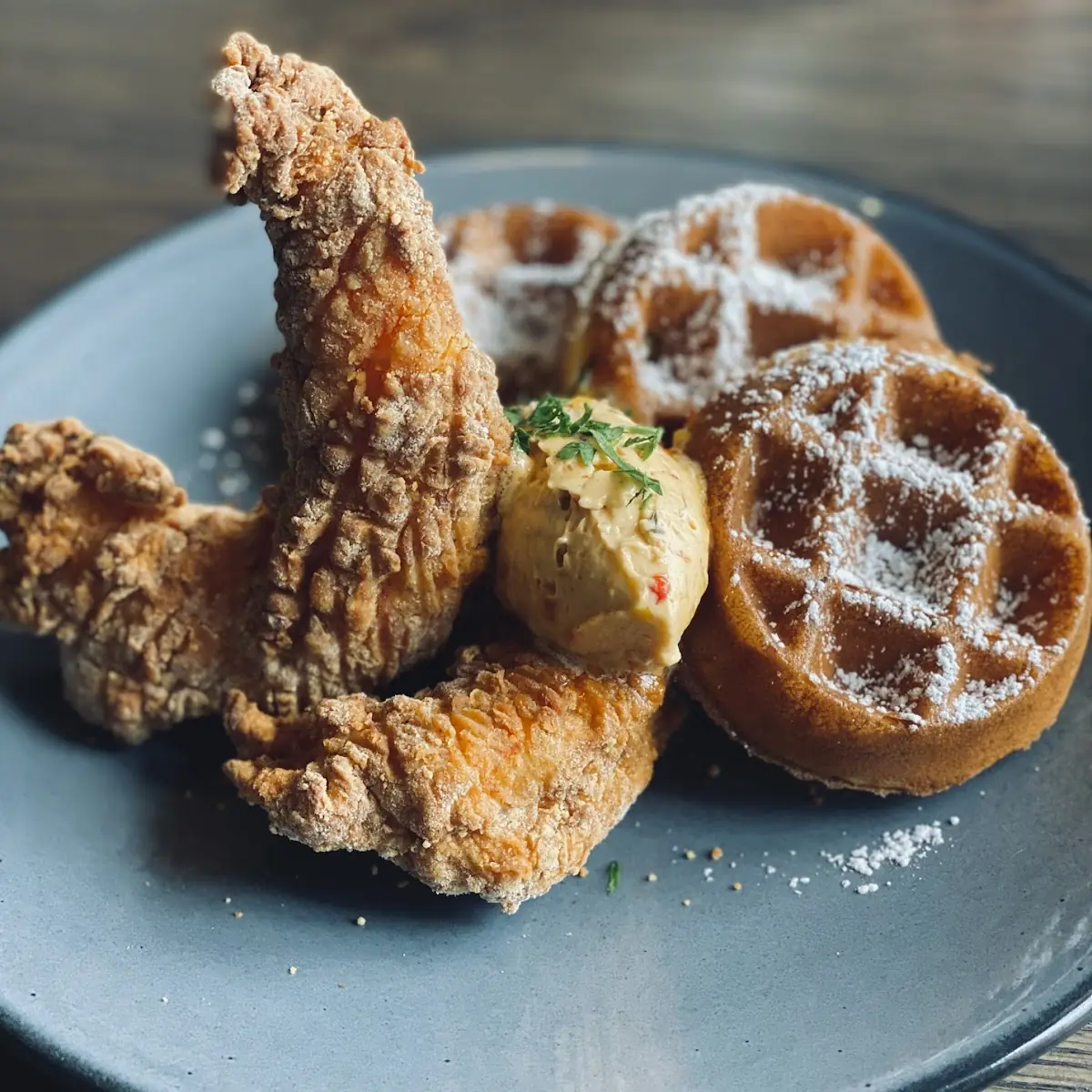 Chicken and Waffles