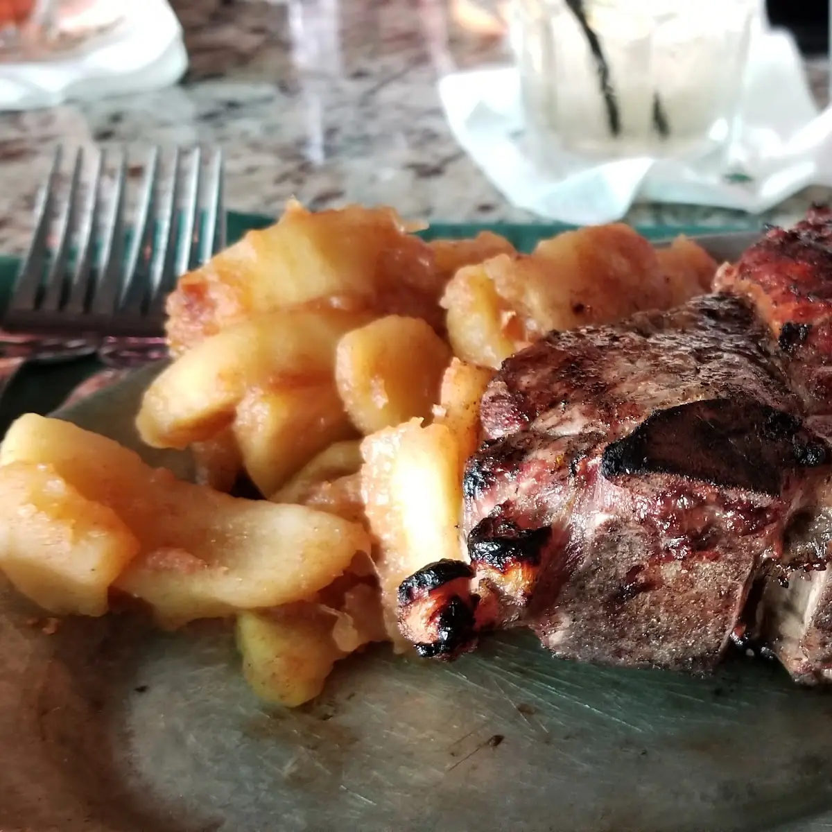 Pork Chop with Apples